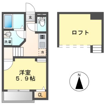 Creo Baker庄内通 （クレオベーカー庄内通）の間取り