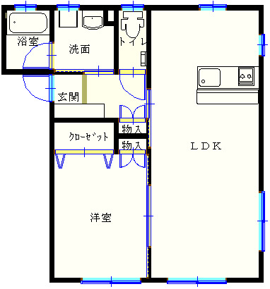 レノックスの間取り