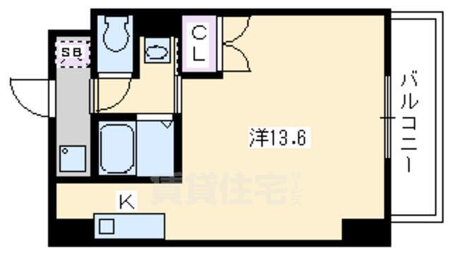 アネックス西院の間取り