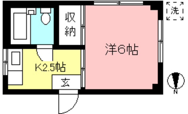 メゾンボヌールの間取り