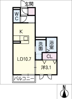 プレミアスIIの間取り