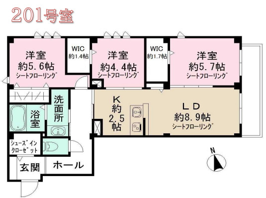 choolatの間取り