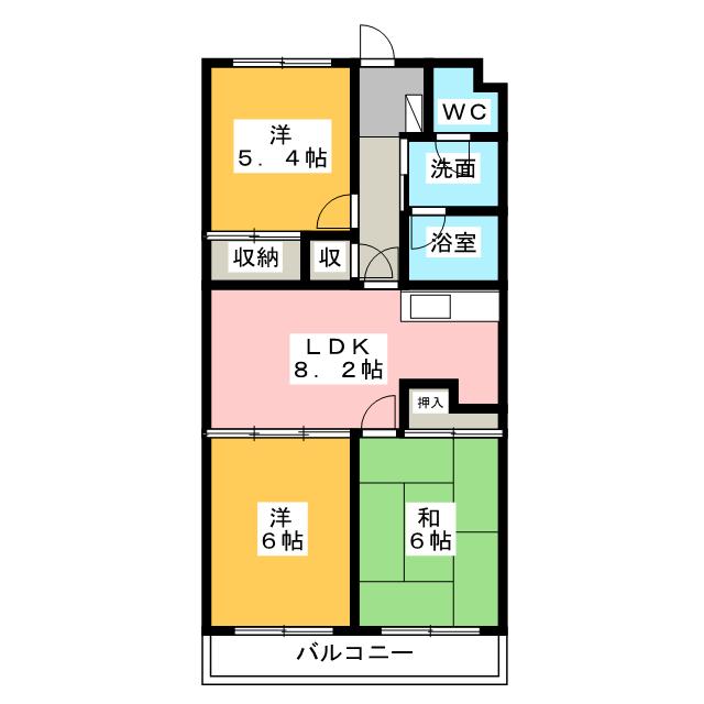 コンフォールの間取り