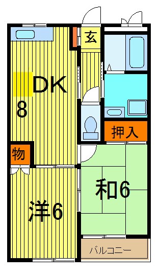 ヴィラ・シャンベールの間取り