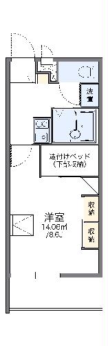 【レオパレス不動塚IIの間取り】