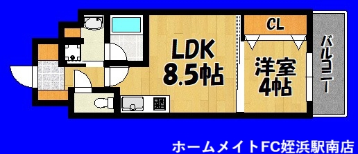 糸島市伊都の杜のマンションの間取り