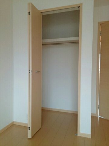 収納　たっぷりとした収納スペースです