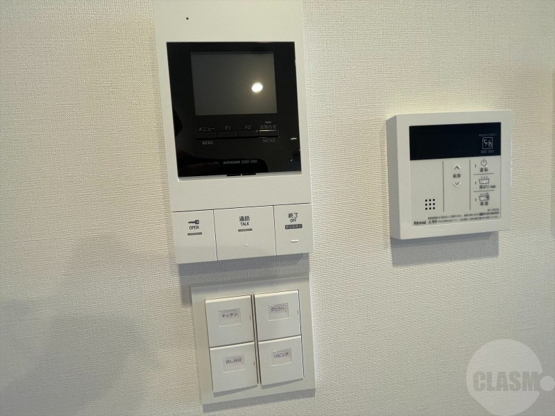 セキュリティ　モニター付きインターフォン