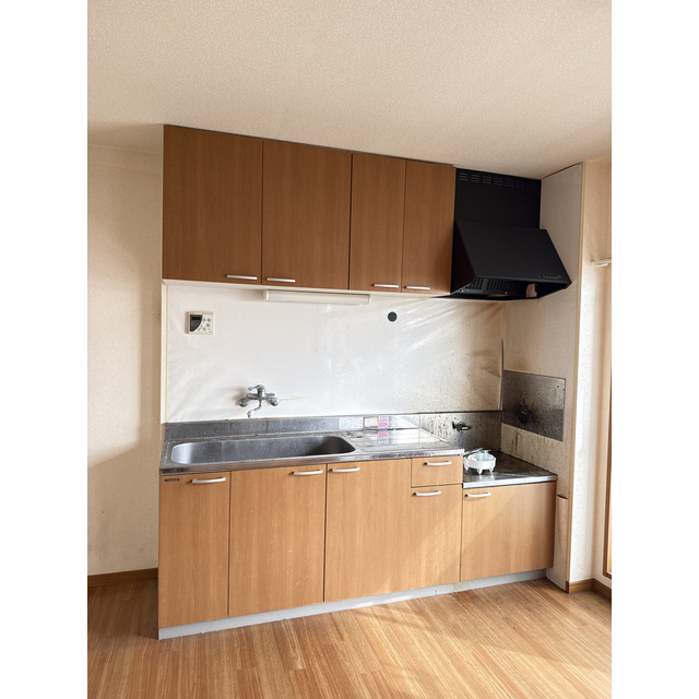 キッチン　ガスコンロ対応