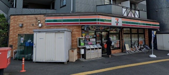 コンビニ　セブンイレブン川崎二子店（コンビニ）まで567m