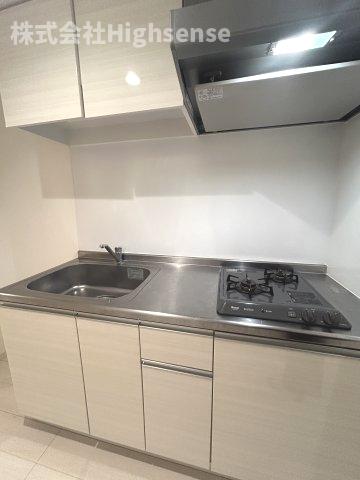 キッチン　コンパクトなキッチンで掃除もラクラク