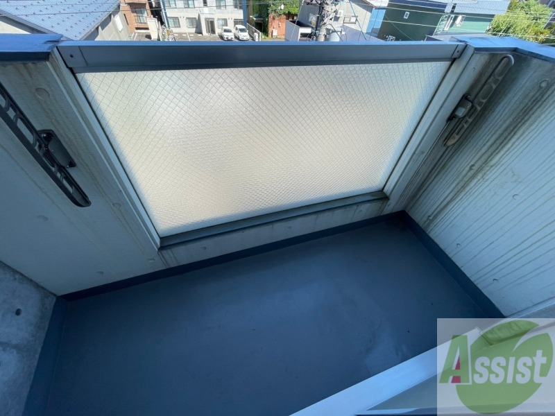 バルコニー　バルコニーです。洗濯物を干したり一息ついたりできますね！