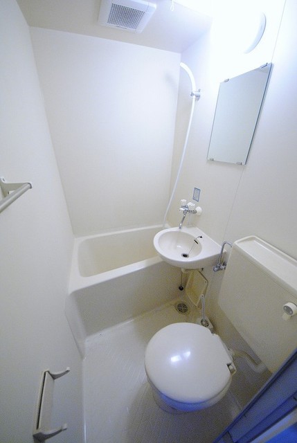 バス・シャワールーム　写真は２０２号室