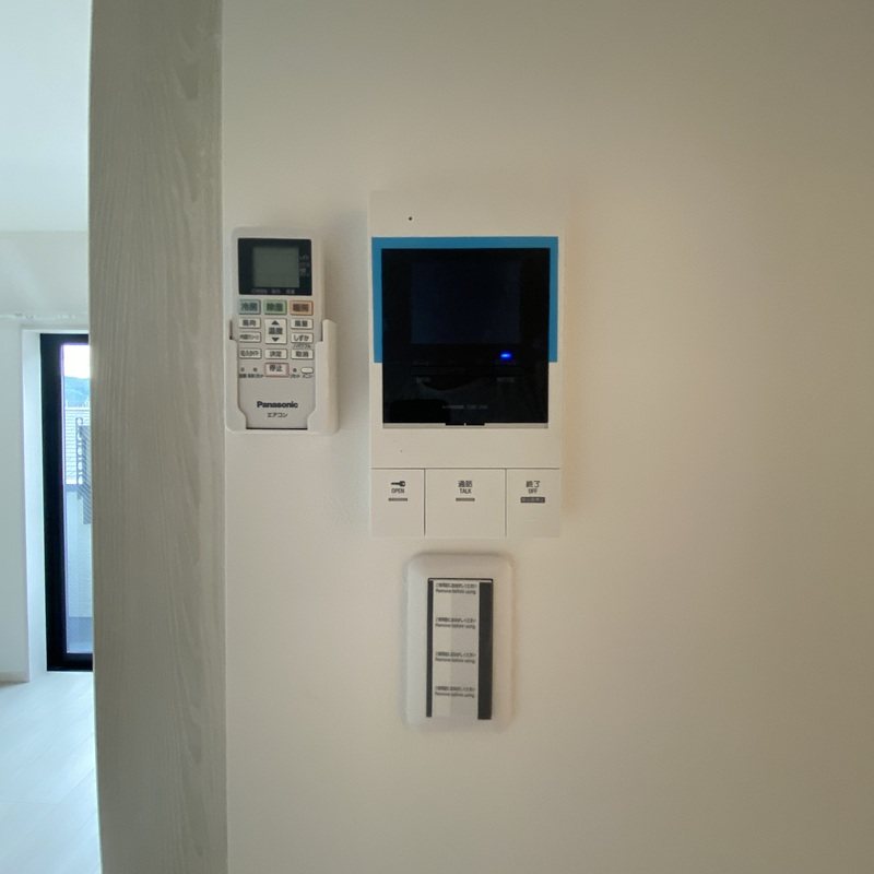 セキュリティ　モニターホン付きインターフォン完備♪
