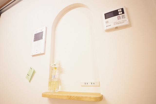 セキュリティ　モニター付きインターホン！