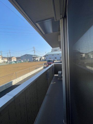 バルコニー　別のお部屋の写真です