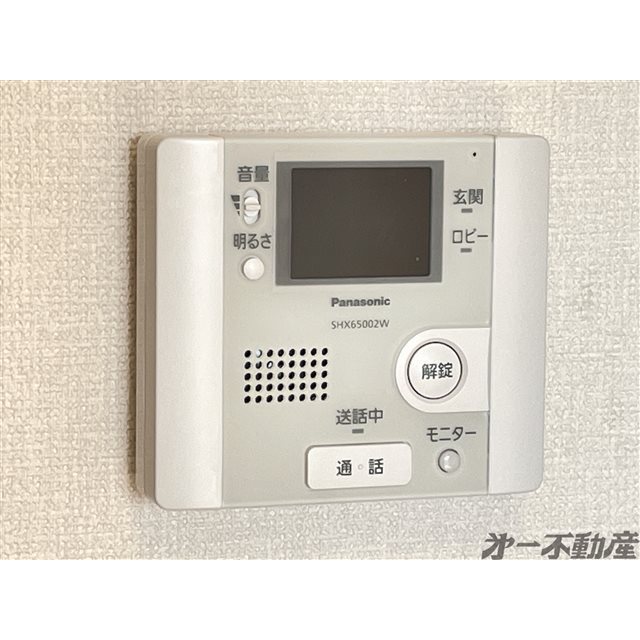 セキュリティ　モニター付きインターホン