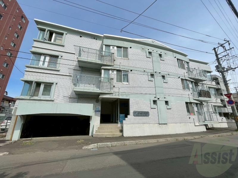 建物外観　札幌市東区北十二条東「エムズアパートメント」