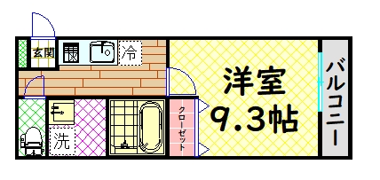 レクラン七道の間取り写真