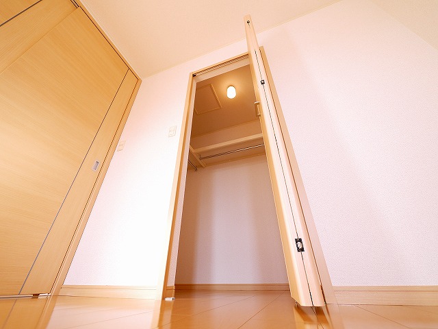 収納　大きなスペースがあり、収納には困りません