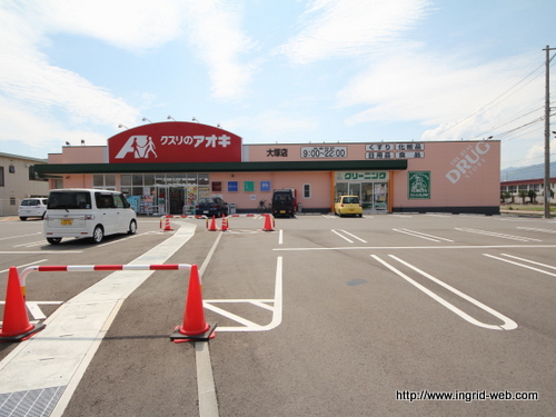 ドラックストア　クスリのアオキ稲里店（ドラッグストア）まで1101m