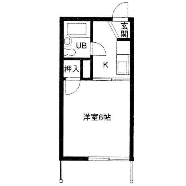 パレスＣの間取り