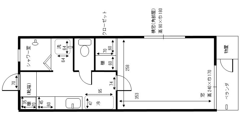 ランドフェアBの間取り