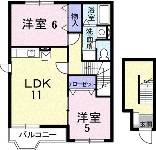 Law Flowerの間取り