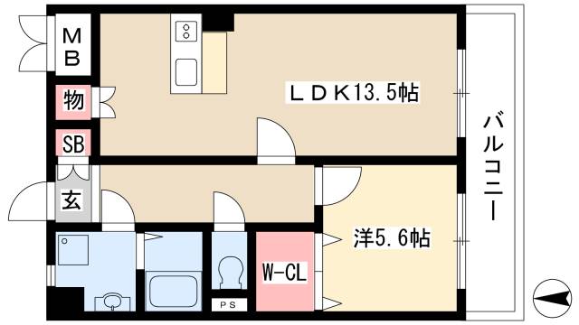 トリニティの間取り