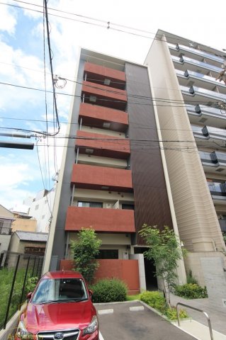 大阪市天王寺区空清町のマンションの建物外観