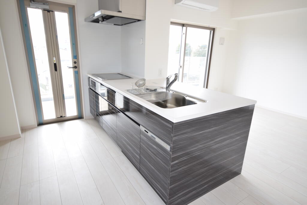 キッチン　食洗機付き　浄水器付き