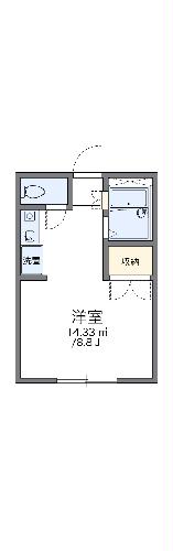 レオパレスセブンの間取り