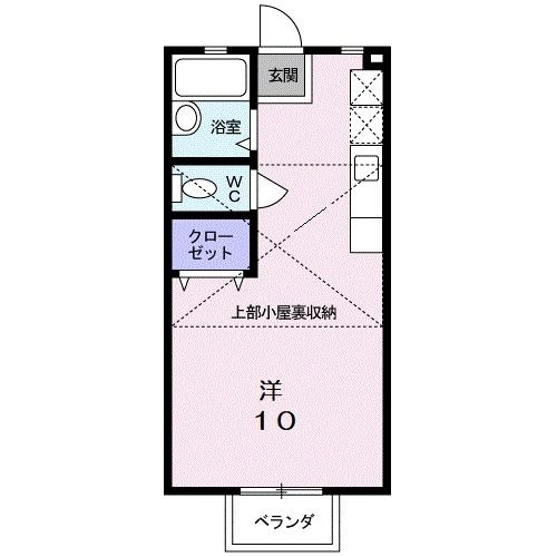 ベルコーポIIの間取り