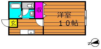 片島サンプラザの間取り