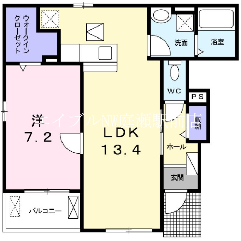 シェネルの間取り