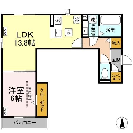 シェーヌアーブルの間取り