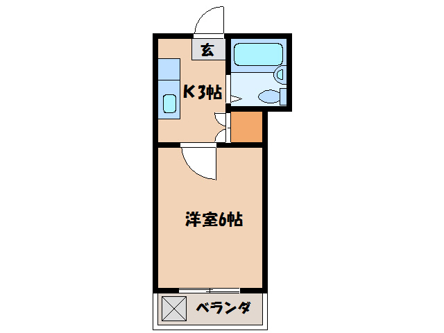 岩国市麻里布町のマンションの間取り