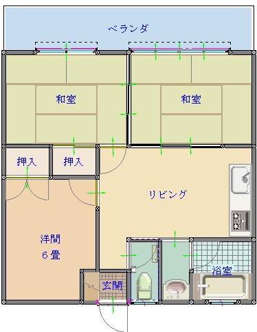 ILTESOROの間取り