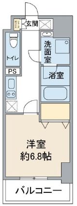 La Doucur千葉中央の間取り