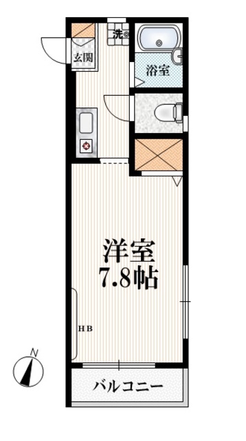 練馬区豊玉北のマンションの間取り