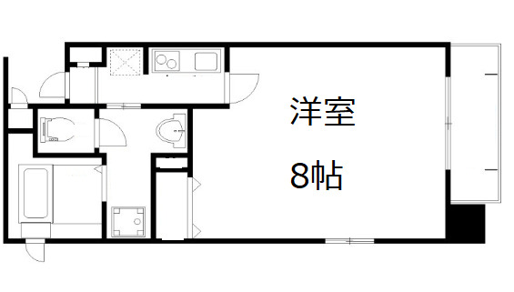 ベラジオ京都烏丸十条の間取り