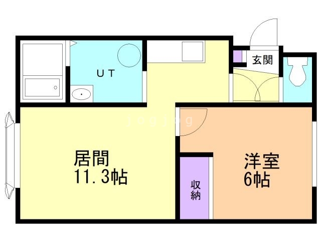 【アビタシオンの間取り】