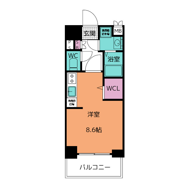 プレサンス名古屋菊井セルカの間取り