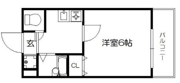 モントワ烏丸御池の間取り