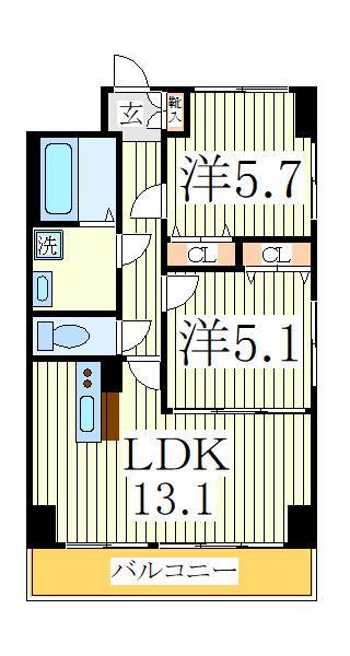 ＫＭおおたかの森の間取り