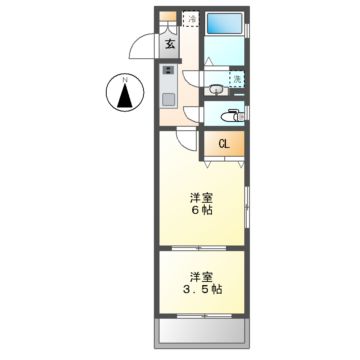 ＡＸＩＡ亀島（アクシア亀島）の間取り