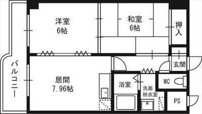 Gufo伏見の間取り