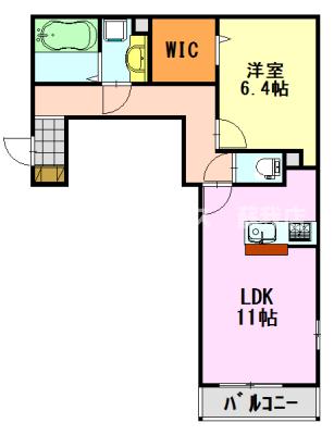 イーストベイ・蘇我南町の間取り