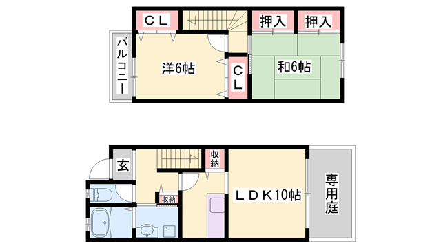 Tハイツの間取り