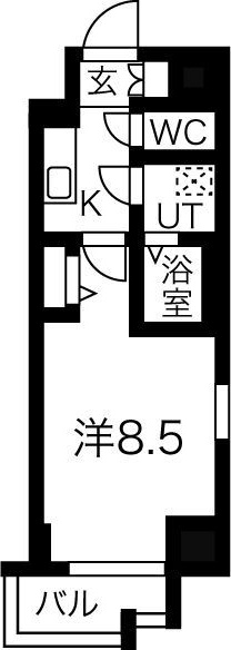 ファステート名古屋駅前アルティスの間取り